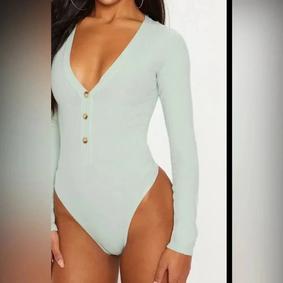 LEGENDS BLUE BODYSUIT SMALL NWOT - Picture 1 of 6